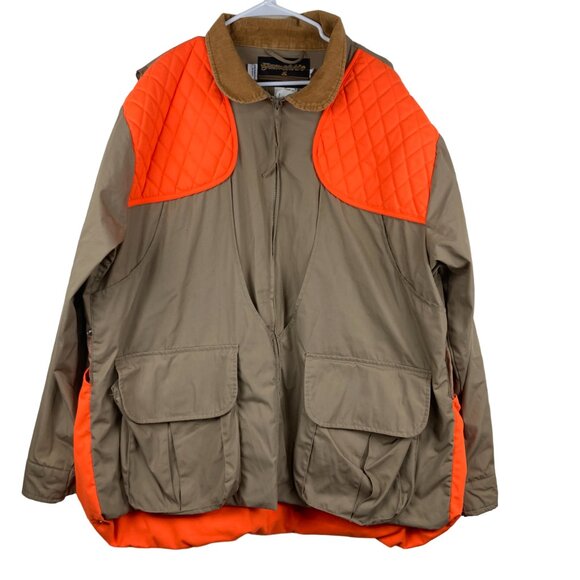 Gamehide Mens XL Bird Hunting Shooting Jacket Coat Game Bag Ammo Pockets - Picture 1 of 10
